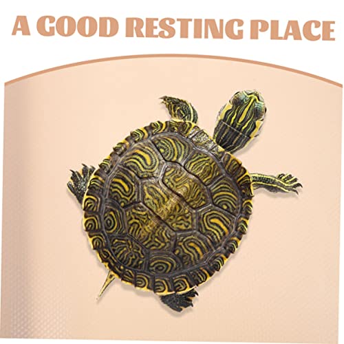 POPETPOP Eva Reptile Carpet for Tortoise and Lizards Non- Eva Substrate Mat Terrarium Liner for Bearded Dragon and Leopard Tanks Lotus - color: Beige