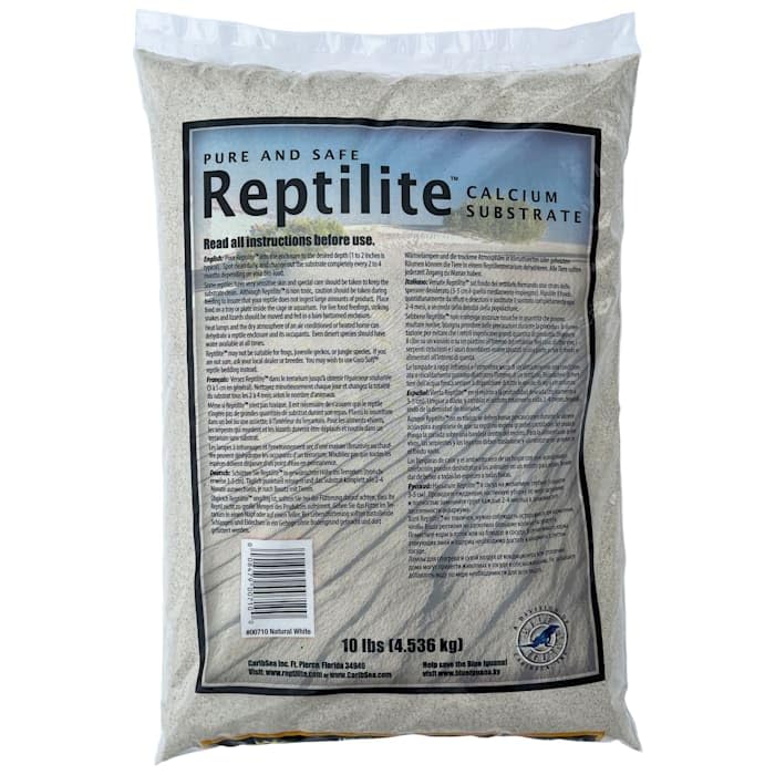 Carib Sea Reptilite Natural Calcium Sand 10LBS - size: 10lb (Pack of 1)