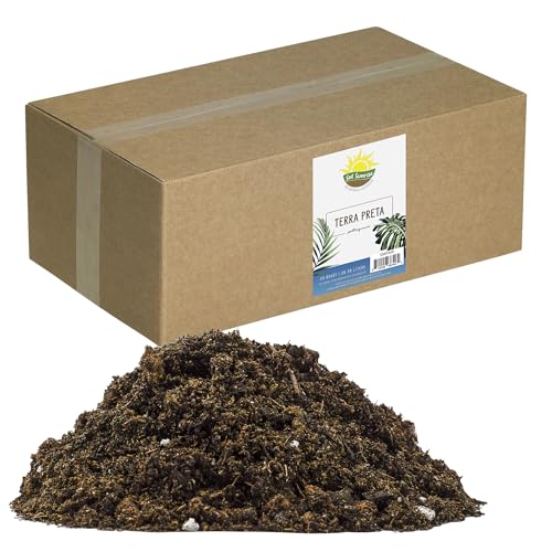 Soil Sunrise Terra-Preta Inspired Potting Soil (30 Quarts) Biochar-Enriched Sustainable Mix for Indoor/Outdoor Plants - size: 30 Quarts