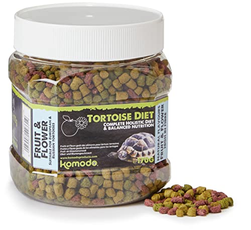 Viovet Reptile Food - Komodo Tortoise Fruit & Flower Diet 170G