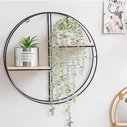 Decorative Hanging Plants for Shelf, Faux Ivy Eucalyptus Vine, Fake Greenery in White Bigger Pot (Light Green, 1PCS) - size: Small