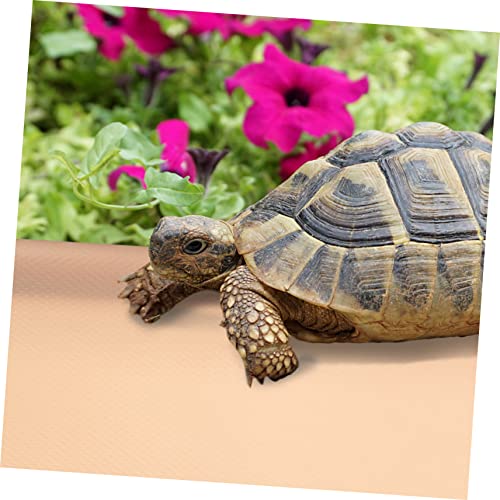 YARNOW Reptile Carpet Substrate Pad for Terrarium for Bearded Dragons Lizards Snakes and Tortoises Easy to Clean Reptile Bedding Accessory