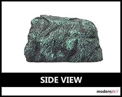 MODERNJOE'S Stone Cave Shelter Hiding Turtle House - Rock Hideout Cave for Reptile.Decorative for Aquariums & Terrariums.Perfect for Lizards,Snakes,Amphibians,Frogs,Turtles,Bearded Dragons -Large size