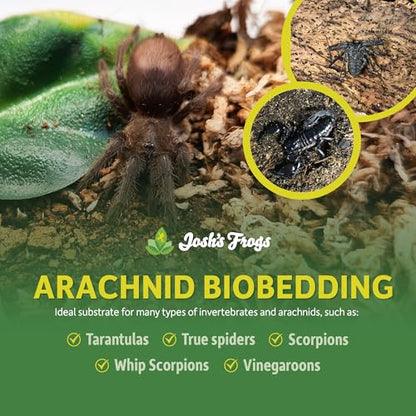 Josh's Frogs Arachnid BioBedding Bioactive Substrate (1 Quart) - size: Extra Small