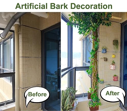 Artificial Moss Bark, Fake Moss Wall | Reptile Terrarium Background, Simulation Fake Moss Sheet for Crafts, Home Decoration Cork Moss Mat (Size : 30x50cm(11 3/4 x 19 3/4in)) - size: 30x50cm(11 3/4 x 19 3/4in)