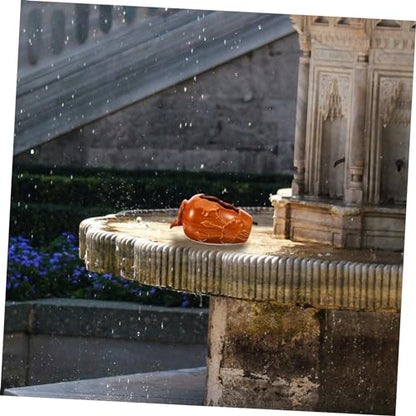 Fish Tank Waterfall Fountain Ceramic Hydroponic Vase Efficient Water Circulation for Garden and Outdoor Decor Tranquil Water Feature for Aquariums and Fish Tanks