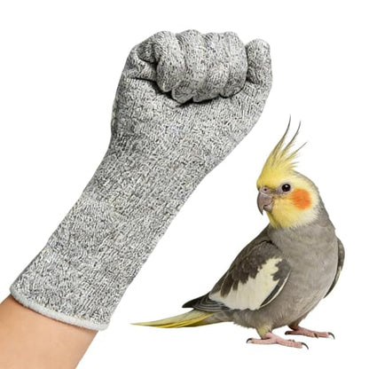 Ultra Flexible Scratch Resistant Arm Protection Sleeve | Parrot Bite Proof Gloves, Flexible Multipurpose Guard For Grooming & - color: 25cm