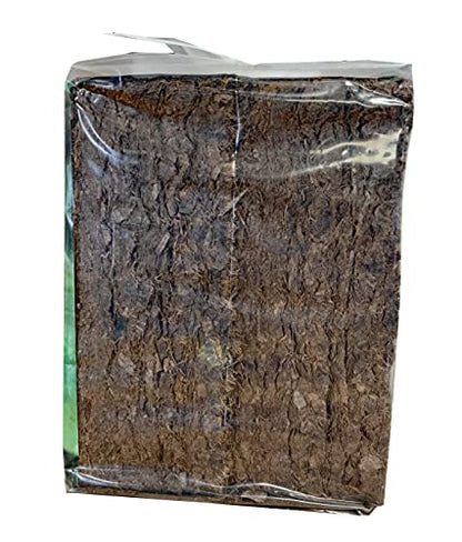FibreDust 17 lbs Coconut Coir Mulch - 4KG Pack of 2-100% Natural Coconut Husk - Shredded and Cut Pieces - Great Ground Cover - Helps in Retention of Water - No Added Color