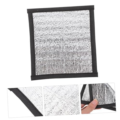BESPORTBLE Heating Mat for Reptiles and Small Animals 12 x 18 Waterproof PET Heating Pad Reflective Film for Turtles Frogs and Other Crawling Pets - size: 16.00X16.00X0.10CM
