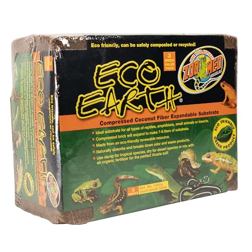 Zoo Med Eco Earth, Three Count. (Pack of Two)