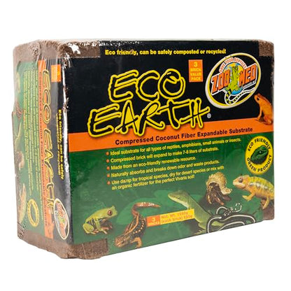 Zoo Med Eco Earth, Three Count. (Pack of Two)