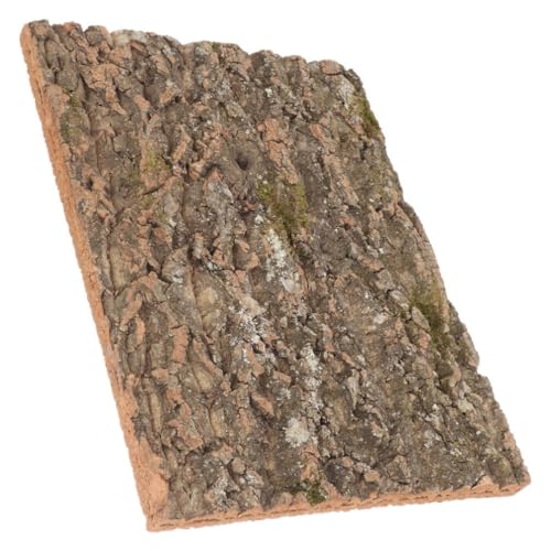 HANABASS Reptile Cork Terrarium Background Natural Bark Decor for Gecko Turtle and Reptile Tanks Climbing Mat Habitat Safe Lightweight and Easy to Move