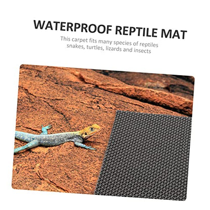 POPETPOP Polyester Reptile Case Liner Lizard Carpet Mat Strong Water Permeability for Pet Cage