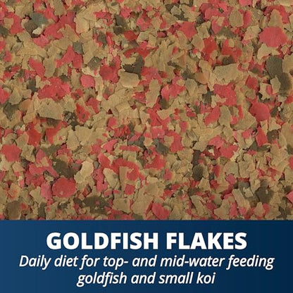 Tetra Goldfish Vitamin C Enriched Flakes Nutritionally Balanced Diet for Goldfish and Small Koi, 8.81 Ounces (250 Grams) - size: 8.81 Ounce (Pack of 1)