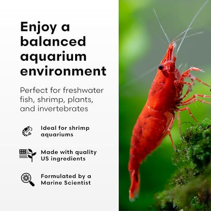 Brightwell Aquatics FlorinVolcanīt Rio Escuro-F – Volcanic Substrate for Freshwater Planted & Shrimp Aquariums – Boosts Root Growth, Lowers GH & pH, 2lb - size: 2 lbs