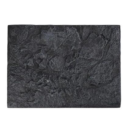 CDQL Aquarium Terrarium Background, Multipurpose 3D Reptile Background, Foam Aquarium Decor Backgrounds, Easy to Assemble for Reptiles Lizard Fish Frog (D) - size: D