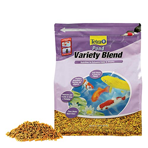 Tetra Pond Variety Blend, Pond Fish Food, for Goldfish and Koi, 1.32 Pounds, Pack of 6 - size: 1.32 Pound (Pack of 6)