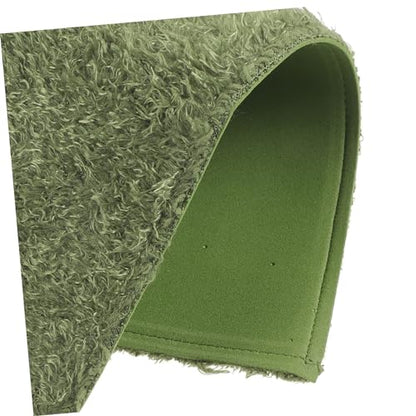 VANZACK Reptile Carpet Mat for Terrarium Washable Imitation Grass Bedding for Snakes Turtles Lizards Tortoises Safe Substrate Liner for Clean Habitats