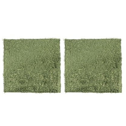 Abaodam 2Pcs Looking Reptile Moss Carpets Absorbent Mats for Climbing Pets Non Abrasive Comfortable for Reptiles for Terrariums and Habitats