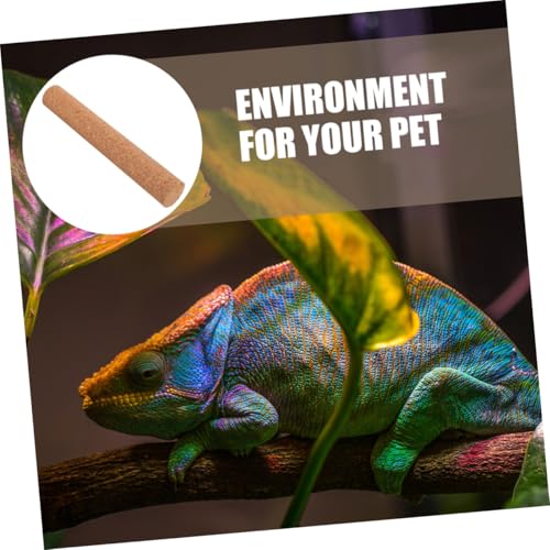 BESPORTBLE Reptile Cork Wood Climbing Branch for Habitats Sturdy Resting Stick for Lizard and Bird Tanks Natural Decoration for Safe Basking and Climbing
