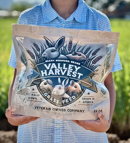 Grass Hay – Nutritious Feed for Rabbits, Guinea Pigs, Chinchillas, Tortoises & Hamsters – Natural Snack & Daily Feed for Small Pets