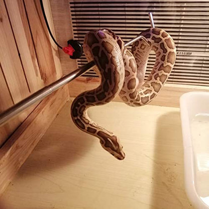 Happyyami Tool Snake Hook Grabber Adjustable Snake Ring Catcher Stick Handheld Up for Catching Controlling Moving Telescoping Pole with Hook Grabber