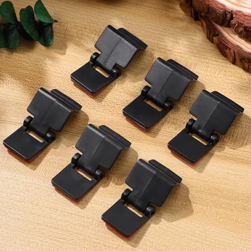 KOMBIUDA 4pcs Reptile Feeding Terrarium Buckle: Anti-Escape Lock Clips for Turtle Tanks Amphibious Breeding Box Latches Secure Pet Cage Accessories