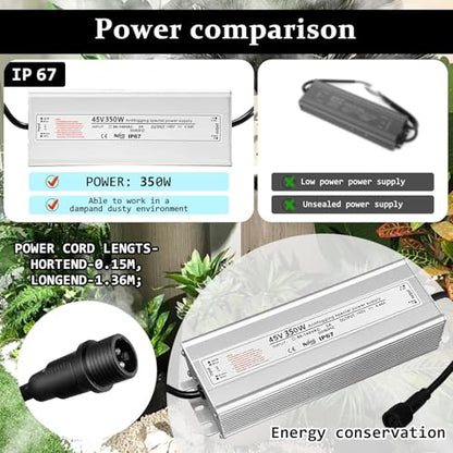 Ultrasonic Fogger 10 Head Ultrasonic Mist Maker,7000ml/H，350W Mist Maker Fogger,10 Head Ultrasonic Fogger Mist Maker,10 Head Ultrasonic Mist Maker fogger Ultrasonic Mister Fogger 10 Head Fogger - color: 10 Head Ultrasonic Fogger