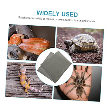 Toddmomy Reptile Terrarium Liners Snake Substrate Pad Reusable Tortoise Bedding Lizard Carpet Pet Bedding Substrate