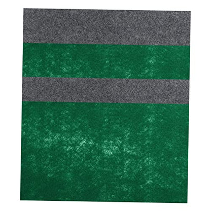 Kisangel 4pcs Reptile Carpet Substrate Liner Mats for Lizard Snake Turtle Washable Bedding for Terrarium Grey Reptile Carpet for Comfortable Habitat