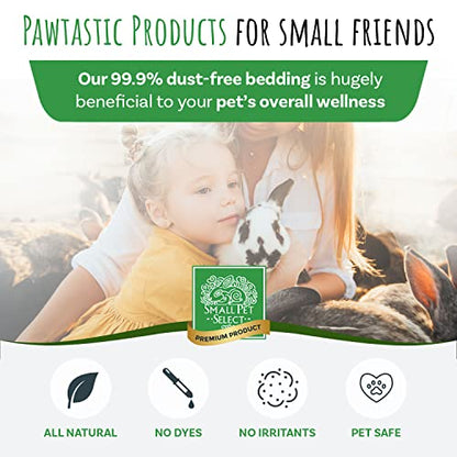 Small Pet Select Premium Natural Aspen Bedding, Animal Bedding for Small Indoor and Outdoor Pets, Made in The USA, Jumbo Size 282 L (2 Pack, 141 L Each) - size: 282 L (2 Pack of 141 L)