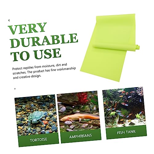 2pcs Reptile Mat for Terrarium Bedding and Comfortable Habitat Pad for Tortoises Lizards and Climbing Pets - size: 150X45CM