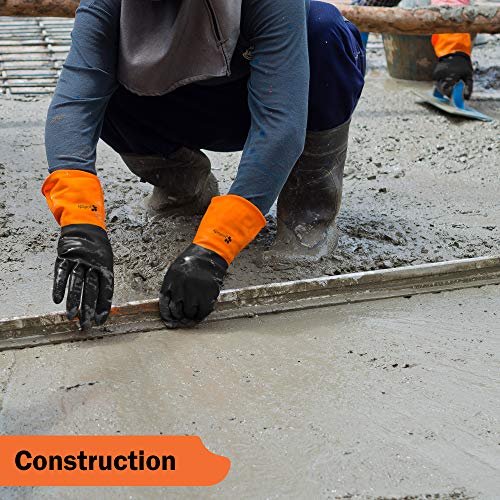 Gastody™ - Chemical Resistant Gloves, Reusable,Heavy Duty Safety Work Gloves,Resist Acid,Oil,Alkali - S-M-L-XL-XXL Size - size: Small, style: Chemical Gloves Set of 2 Pairs