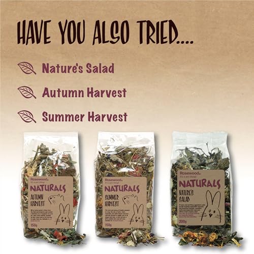 Naturals Rosewood Herb Plus Small Animal Treat (500g)