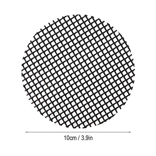10PCS 10cm Plastic Pot Hole Mesh Mats for Gardening Flower Pot Drainage Screen Plant Potting Substrate Barrier Terrarium Supplies Root Protection (Diameter 10 cm) - size: Diameter 10 cm