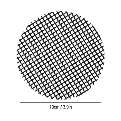 10PCS 10cm Plastic Pot Hole Mesh Mats for Gardening Flower Pot Drainage Screen Plant Potting Substrate Barrier Terrarium Supplies Root Protection (Diameter 10 cm) - size: Diameter 10 cm