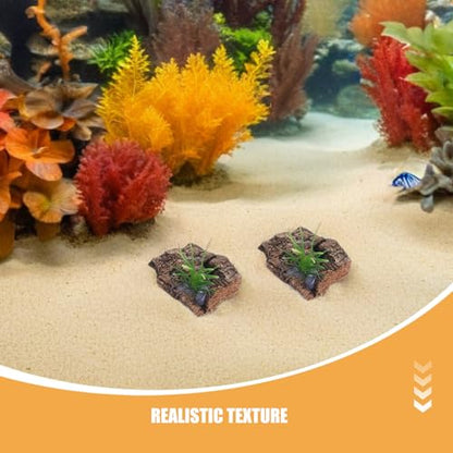 BESPORTBLE 36Pcs Tree Bark for Reptile Terrarium Background - Natural Decorative Bark Pieces for Gecko Chameleon Lizard Enclosure Hideout Climbing Accessory