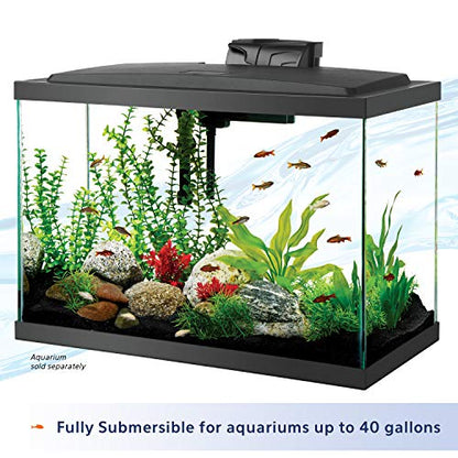 Aqueon Preset Aquarium Heater Black, 50 Watts - size: Black, 50 Watts, Up to 20 Gallons