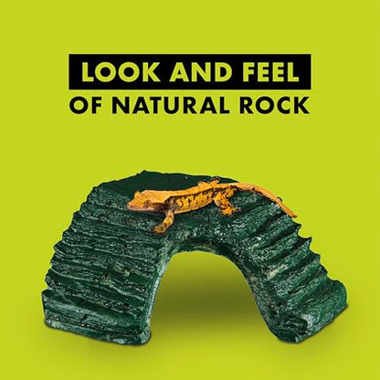 Zilla Reptile Habitat Décor Basking Platform Corner Ramp, Small