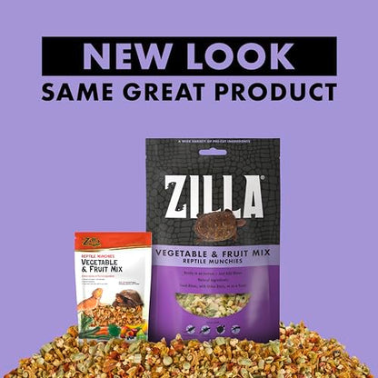 Zilla Reptile Munchies Vegetable and Fruit Mix 4 oz.