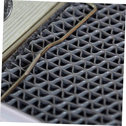 HANABASS Reptile Accessories Tortoise Cage Mat Gecko Tank Liner Washable Reptile Carpet Pad - color: Light Grey