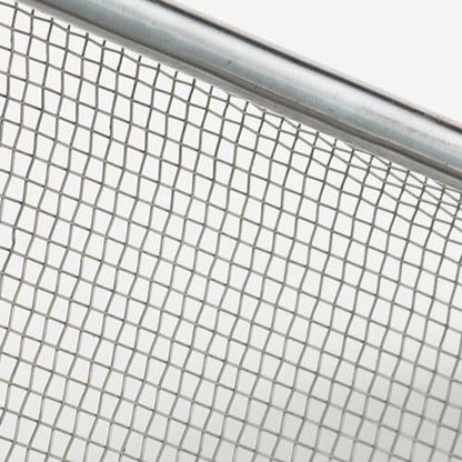 Cat Litter Scoop Stainless Steel Fine Mesh Cat Litter Shovel Litter Cleaner Corner Shovel Metal Litter Scoop for Reptile Terrarium Sand Waste, Beach Shovel(2.0 Mesh)