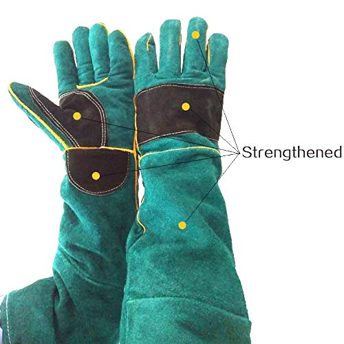 Gloves For Dog Cat Snake Bird Lizard Squirrel Hand Arm Finger Protection Gloves