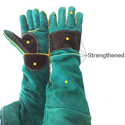 Gloves For Dog Cat Snake Bird Lizard Squirrel Hand Arm Finger Protection Gloves
