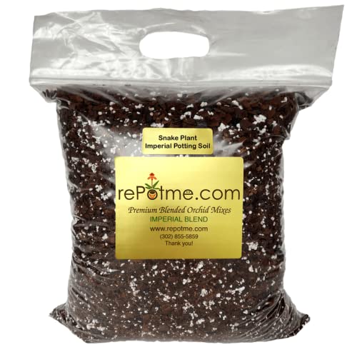 rePotme Snake Plant Soil, Imperial Houseplant Potting Soil Mix - Mini Bag (2 Quarts) - color: Snake Plant, size: Mini Bag - 2 Quarts