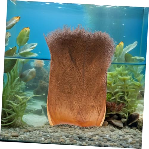 PRETYZOOM 5 Sheets Realistic Artificial Tree Bark for Garden Decor Natural Palm Bark Background for Flower Pots Versatile Aquatic Fish Fry Hatching Wide Long