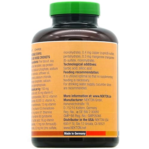 Nekton-Grillen Concentrate For Breeding Crickets 250G (8.81Oz)