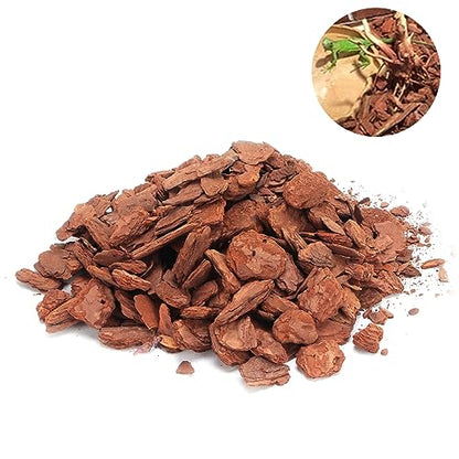 Natural Pine Bark Granule Reptile Bedding 250g Small Granule for Tortoises Lizards Breathable Reptile Box Substrate Safe for Gardening Indoor Plants Handicrafts
