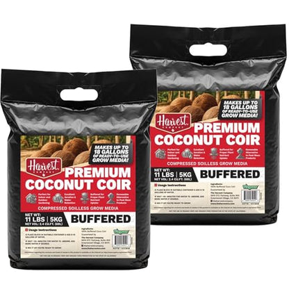 Viagrow VCCB5B-2 VCCB Coco Coir, 2 Pack, Buffered 5KG - color: Buffered 5KG, size: 2 Pack