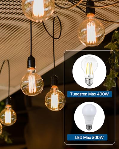 DEWENWILS Outdoor Dimmer for String Lights, Smart Dimmer Plug with Remote, Compatible with Alexa & Google Home, Waterproof, 100FT Range, Remote Dimming for Dimmable LED/Tungsten Bulbs, 2.4GHz Only - style: Smart/WIFI Dimmer